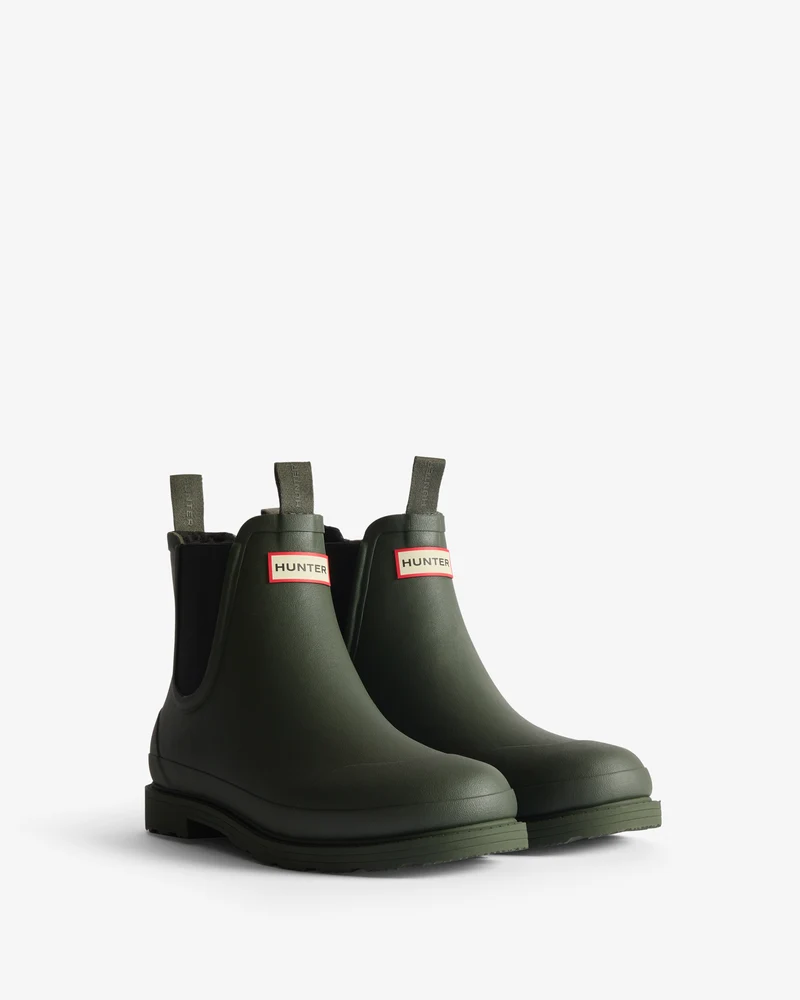 Elements Chelsea Gummistiefel Dunkelgrün (Herren)