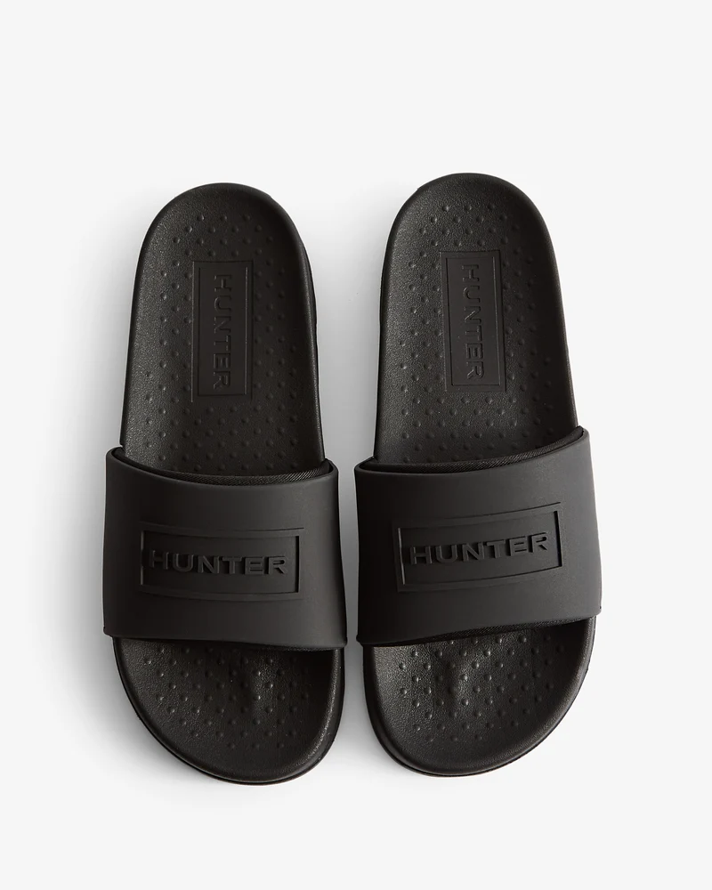 Silikon Badelatschen Schwarz (Unisex)