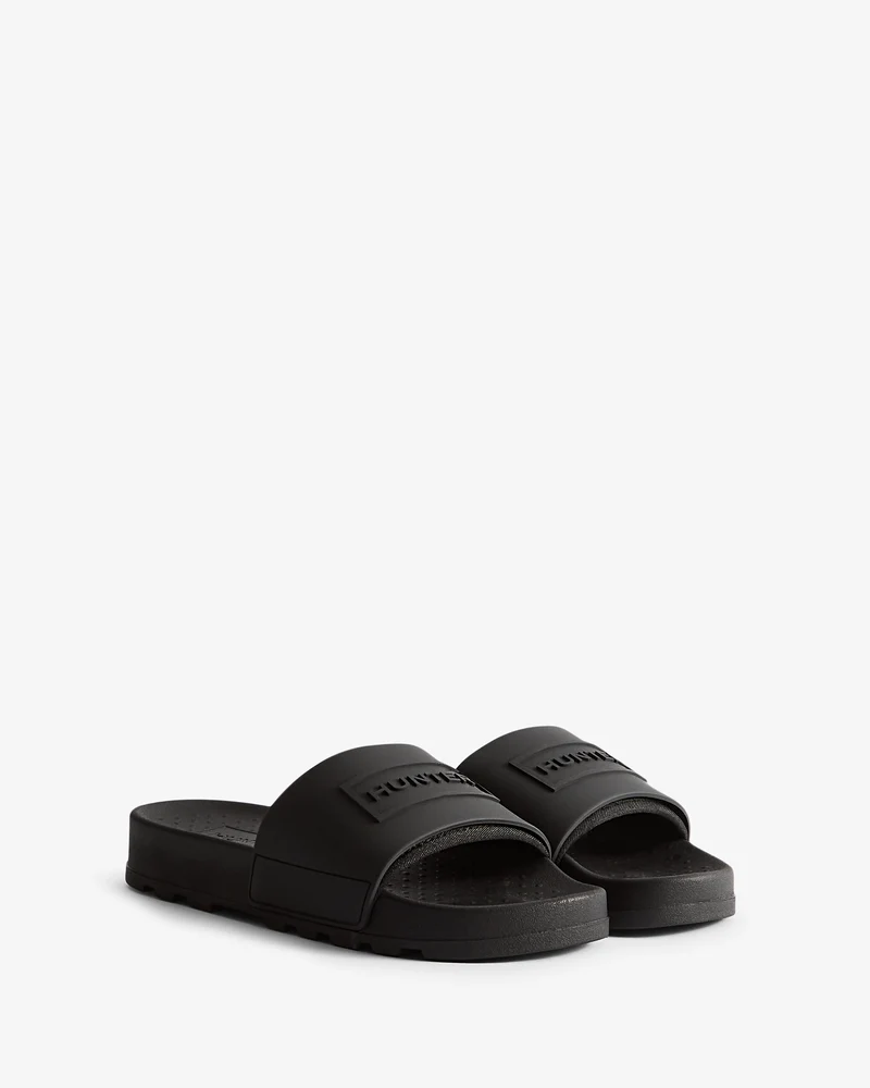 Silikon Badelatschen Schwarz (Unisex)