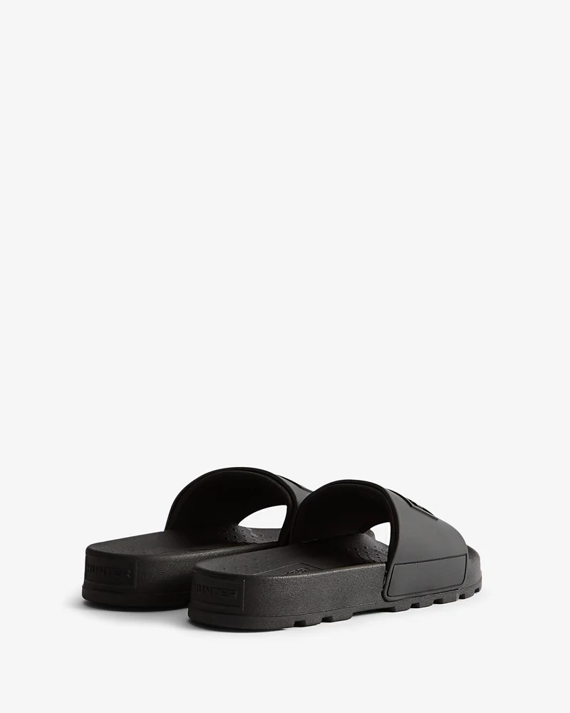 Silikon Badelatschen Schwarz (Unisex)