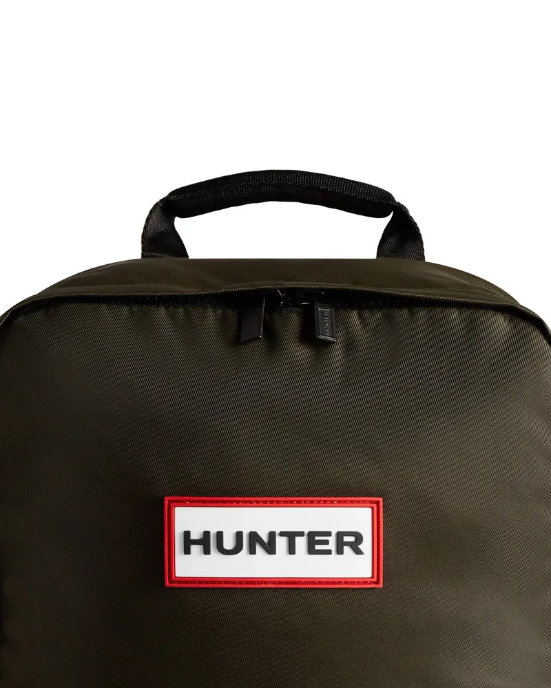 Nylon Rucksack Dunkelgrün
