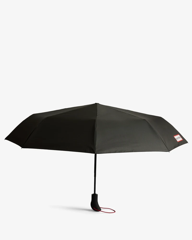 Auto Compact Regenschirm Schwarz