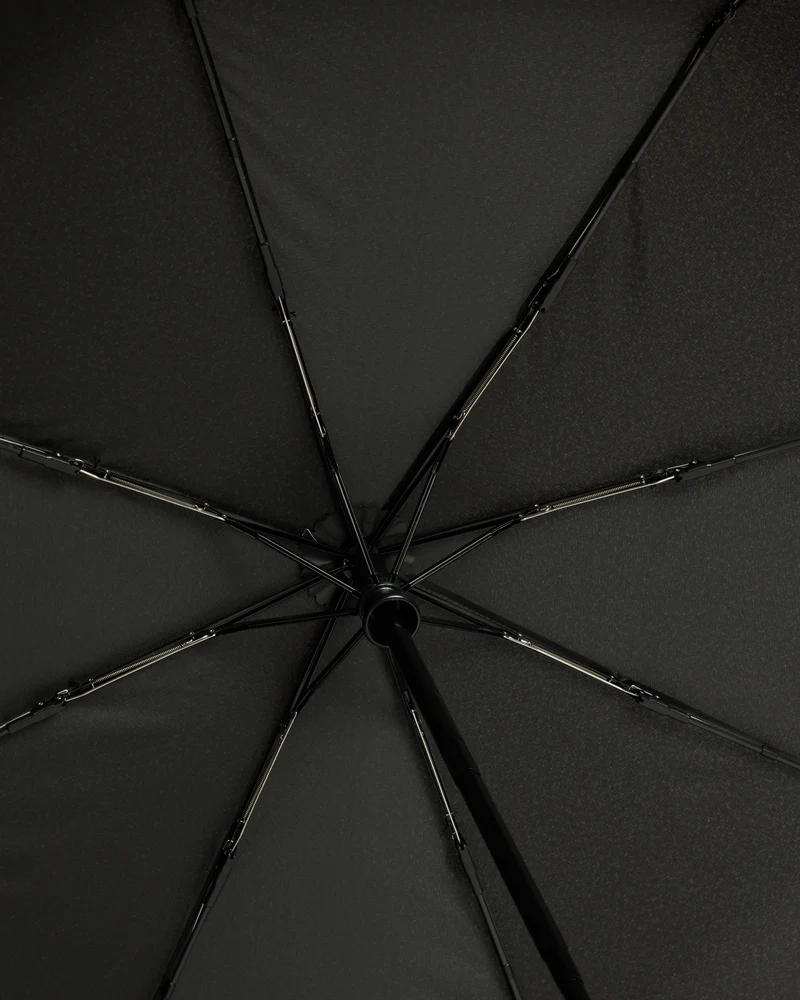 Auto Compact Regenschirm Schwarz
