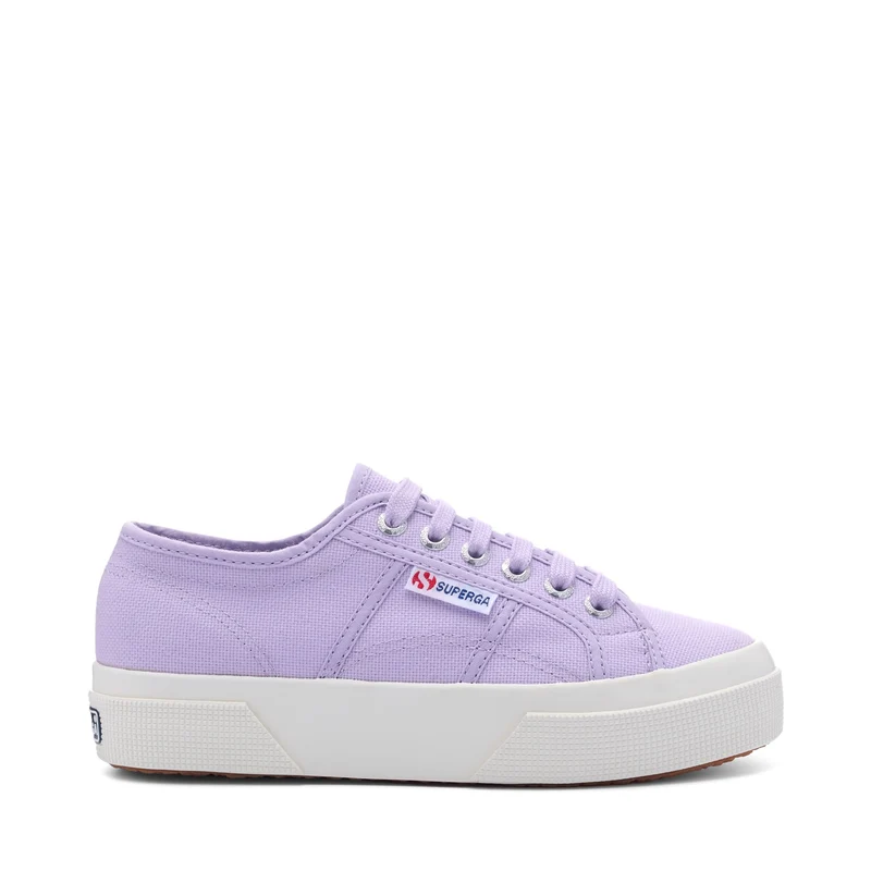 2740 PLATFORM - Lady Shoes - Wedge - Unisex - Violet Lilla-F Avorio