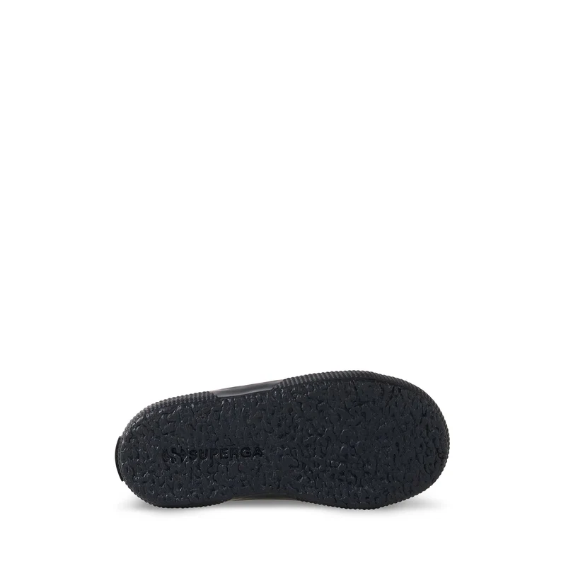 2750 KIDS NET LEOPARD - Le Superga - Low Cut - Girl - Black-Black