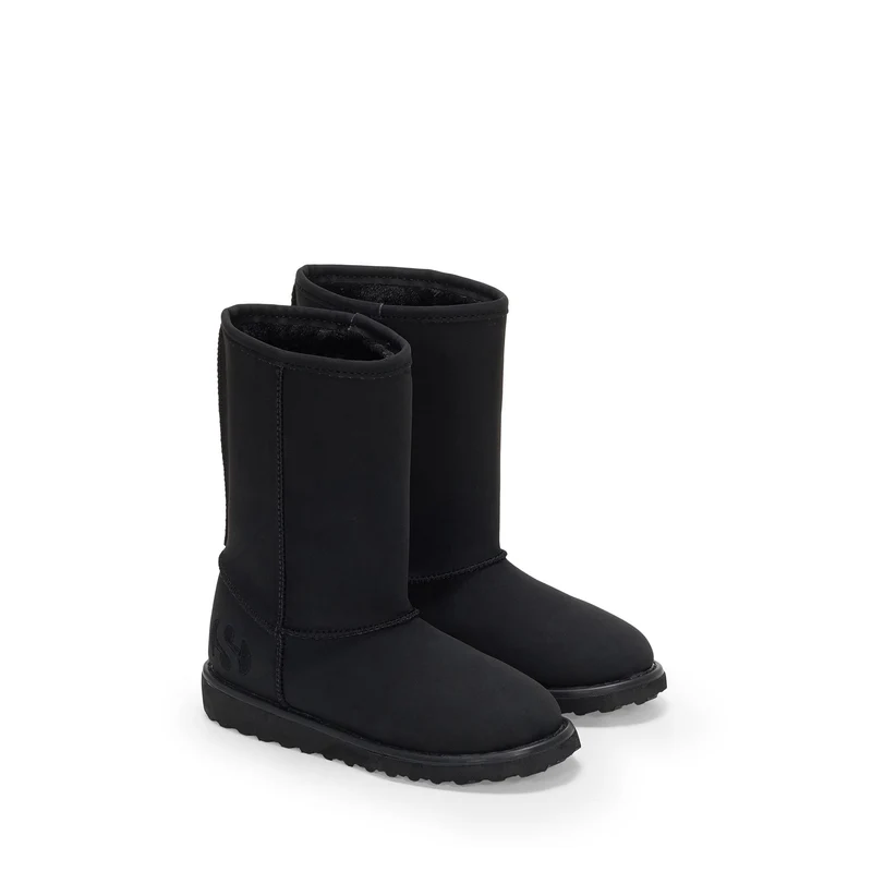 4035 MICROFIBER NUBUCK - Boots - Boot - Kid unisex - Total Black