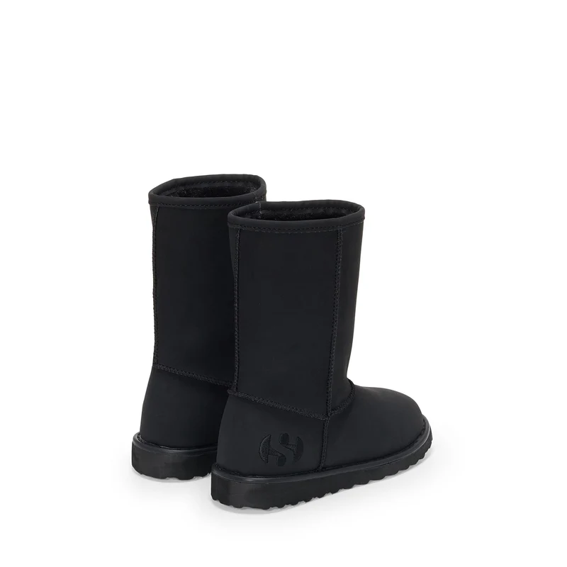 4035 MICROFIBER NUBUCK - Boots - Boot - Kid unisex - Total Black