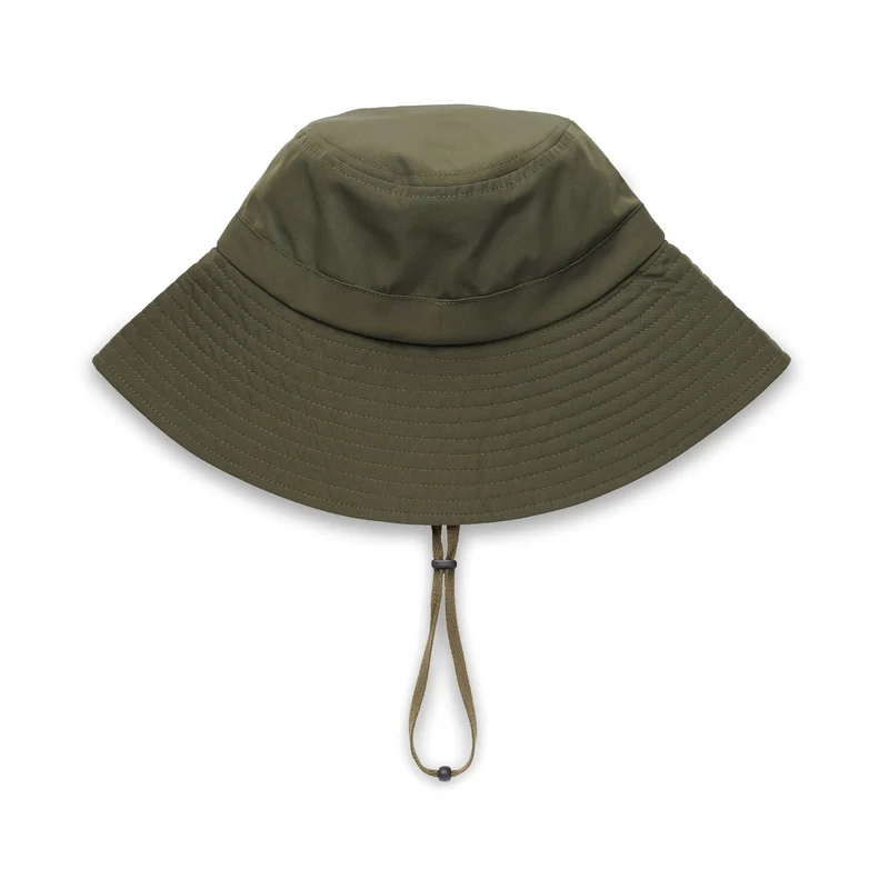 BUCKET HAT RAGGIERA LOGO - Headwear - Hat - Unisex - Green Sherwood-Black-Green Woodland
