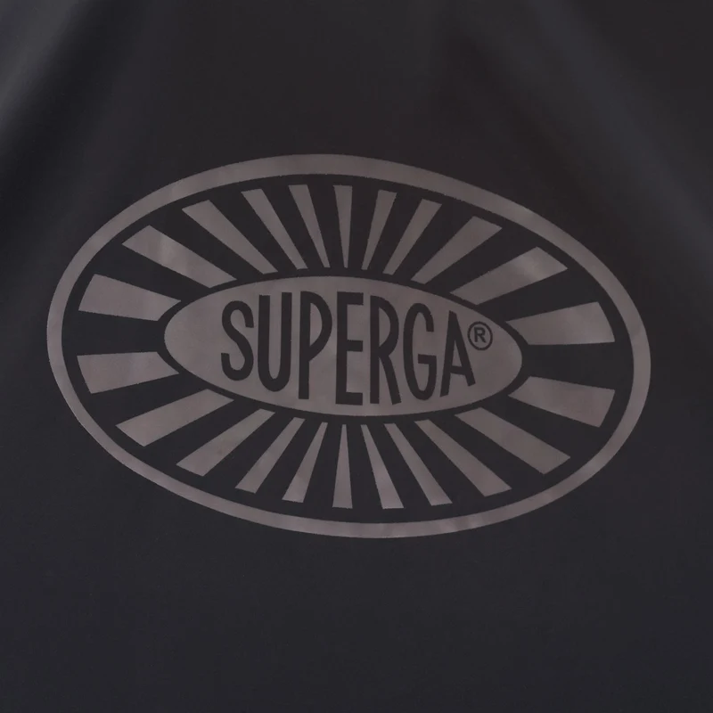 PONCHO RAGGIERA LOGO - Jackets - Poncho - Unisex - Black-Grey MD