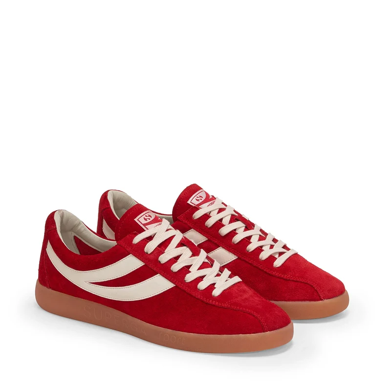 1960 CAPRI SPORT - Sneakers - Low Cut - Unisex - Red-White Mastice-Gum