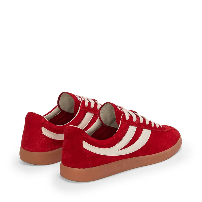 1960 CAPRI SPORT - Sneakers - Low Cut - Unisex - Red-White Mastice-Gum