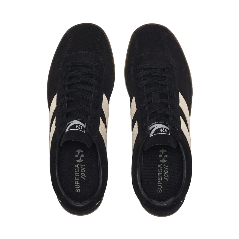 1960 CAPRI - Sneakers - Low Cut - Unisex - Black-White Mastice-Brown Cocoa