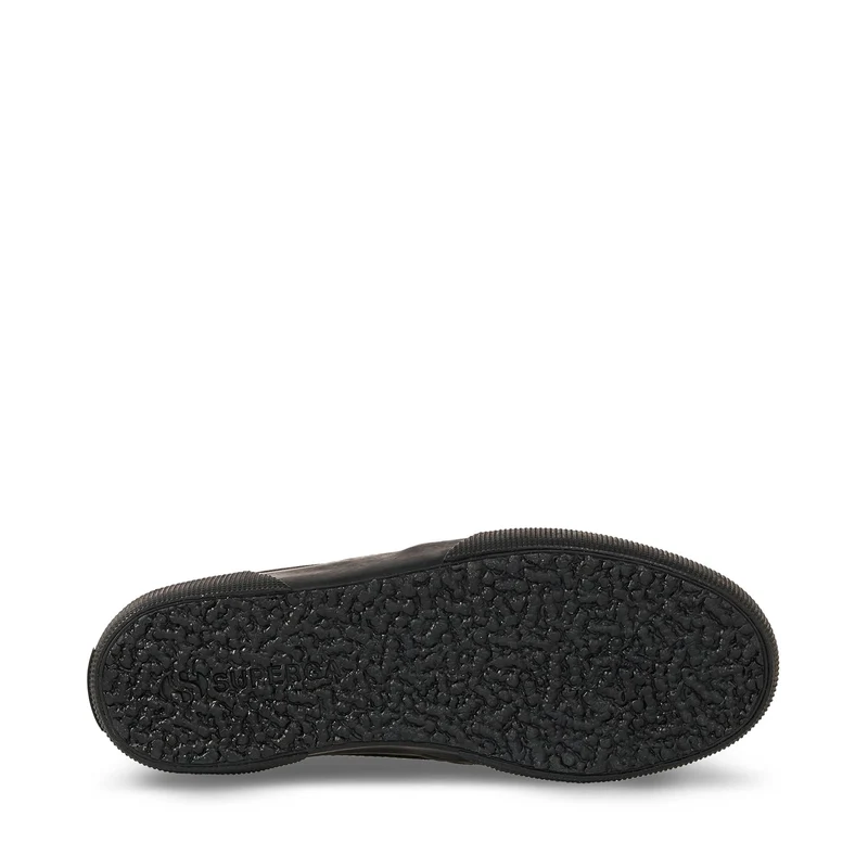3740 PLATFORM JERSEY LAME BLOCKS LEGGERA - Lady Shoes - Wedge - Woman - Total Black-Black