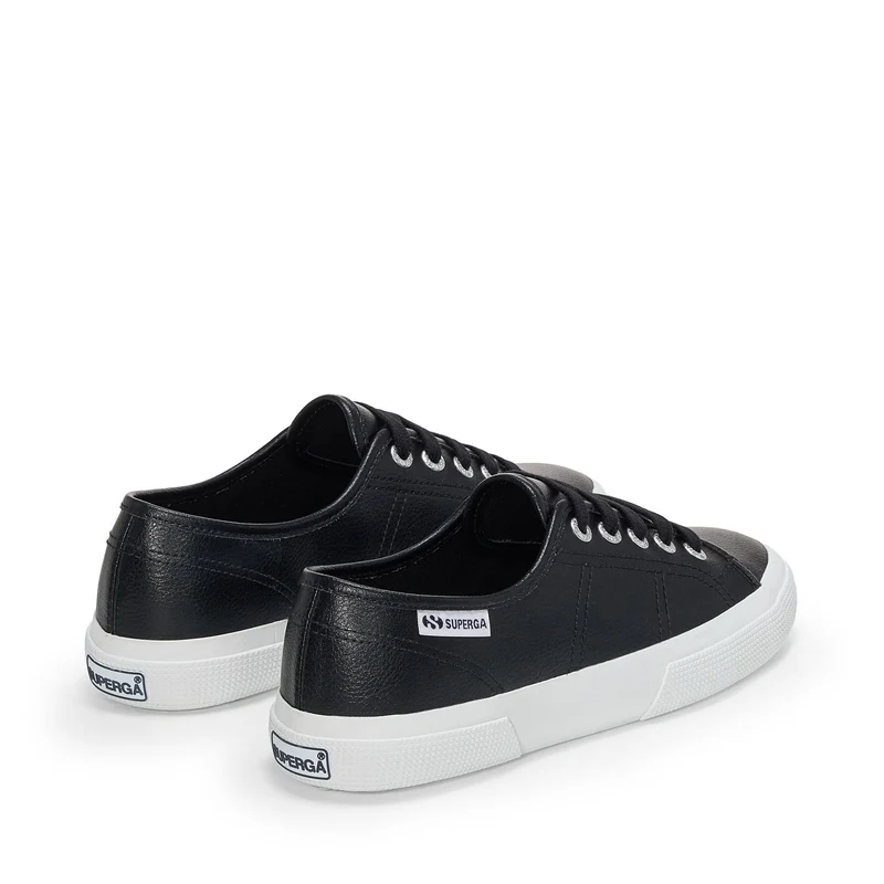 3750 VEGAN TUMBLED MATERIAL LEGGERA - Le Superga - Low Cut - Unisex - Black