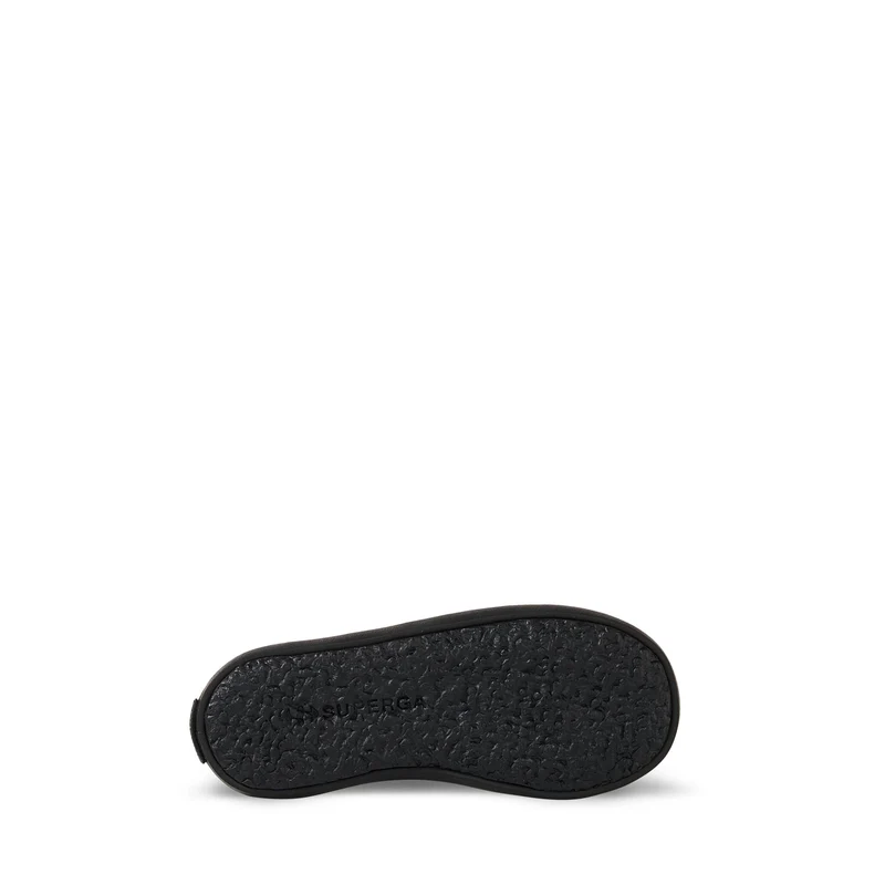 2442 KIDS VELVET BALLERINA LACE - Ballerine - Ballerina - Girl - Total Black-Black