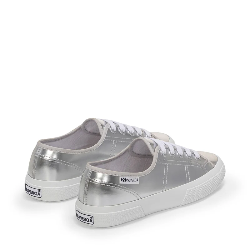 3750 MIRROR SYNTHETIC MATERIAL LEGGERA - Le Superga - Low Cut - Woman - Silver