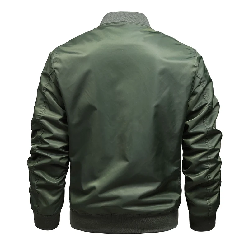 Herren Pilot‑Bomber mit Ärmel‑Organizer, Utility‑Taschen und Rippbündchen Nord Taschen