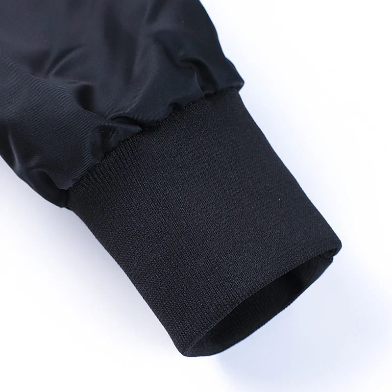 Herren Nylon-Flightbomber mit Ärmeltasche, gesteppter Thermo-Innenlage und geripptem Saum Nord Taschen