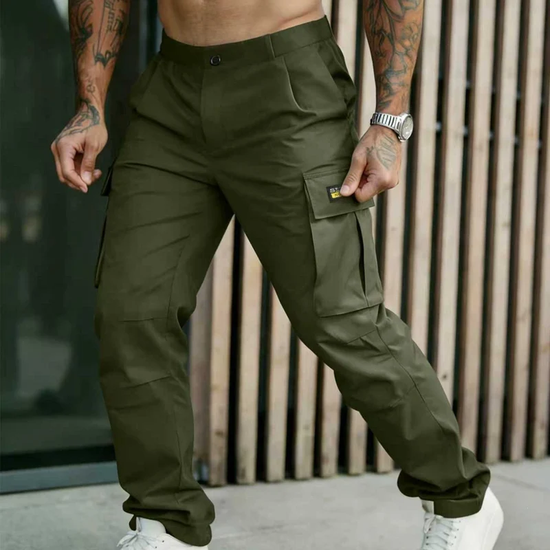 Herren Cargohose mit konisch zulaufendem Bein und Multifunktions‑Taschen Nord Taschen
