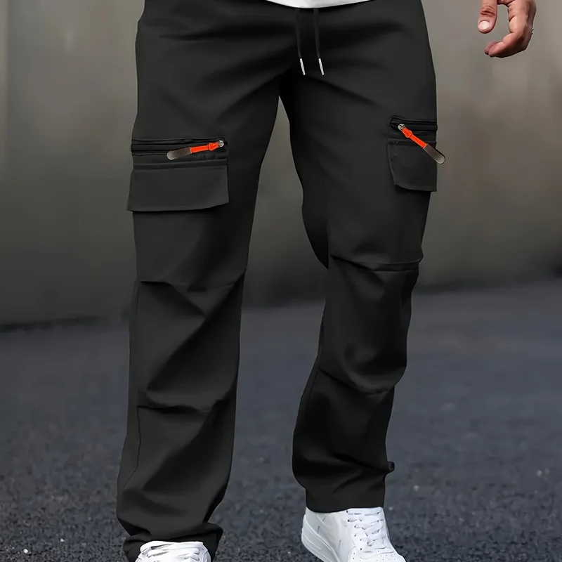 Herren Cargo-Jogginghose mit Zipper‑Utility‑Taschen Nord Taschen