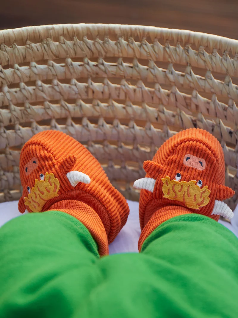 Cosy Cord Booties