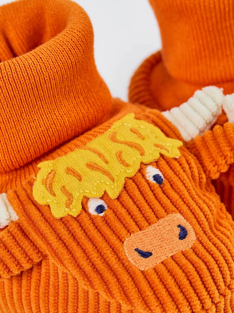 Cosy Cord Booties