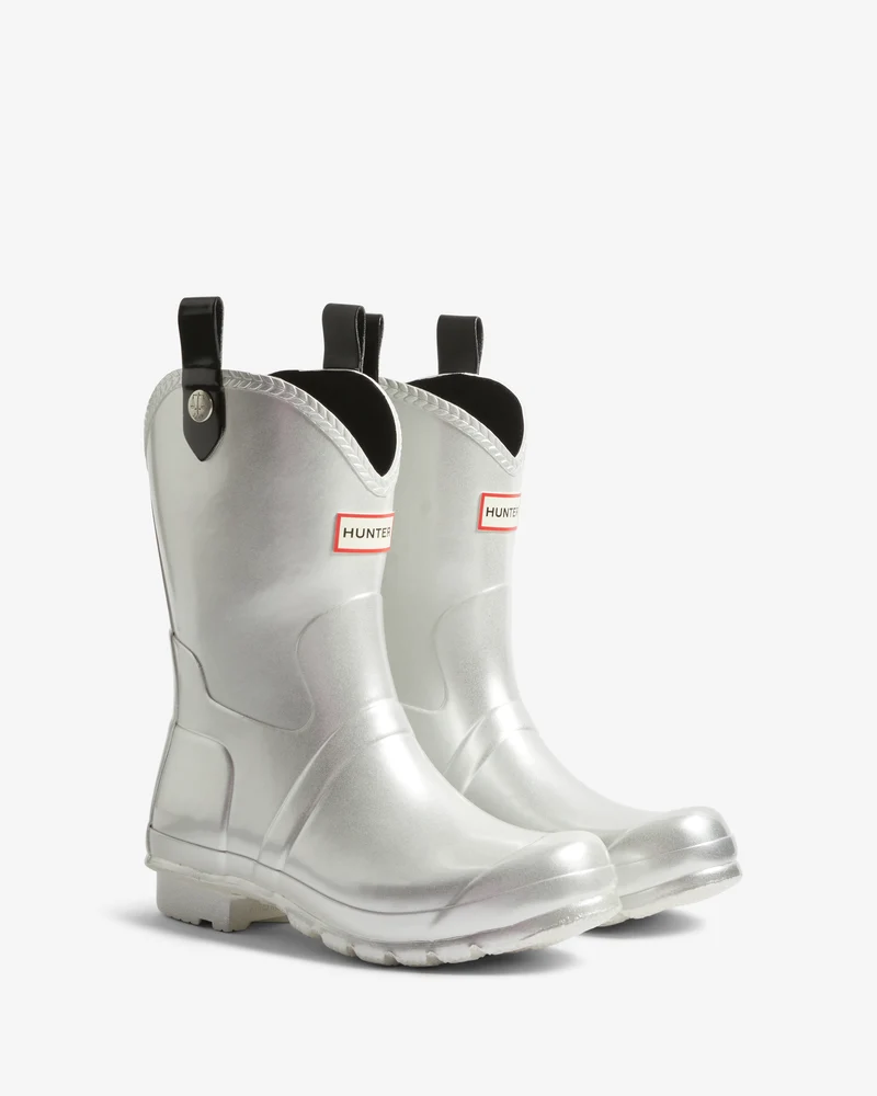 Original Cowboy Gummistiefel Silber (Damen)
