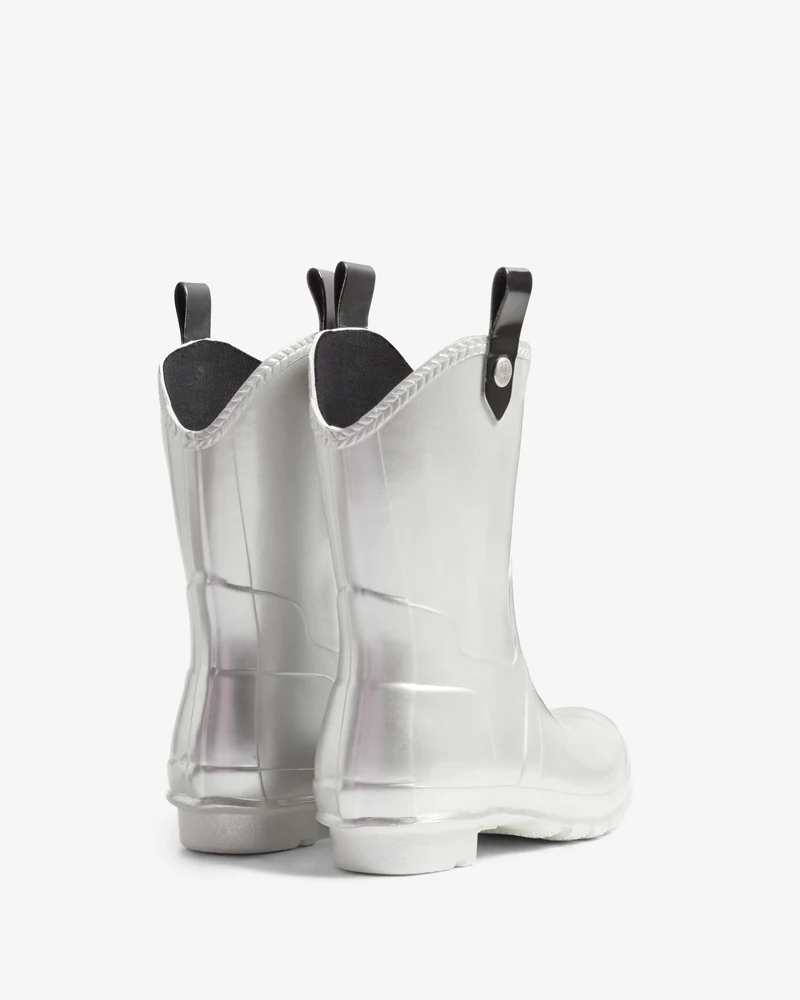 Original Cowboy Gummistiefel Silber (Damen)