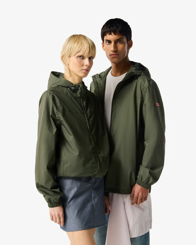 Play Shell Regenjacke Dunkelgrün (Unisex)