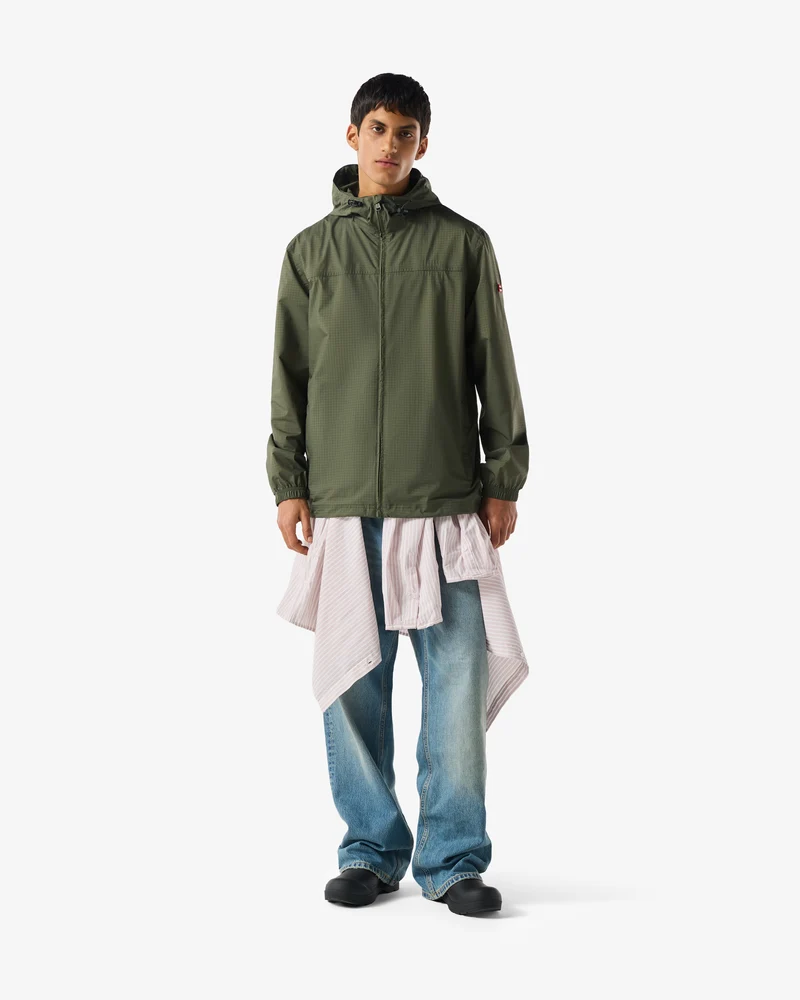 Play Shell Regenjacke Dunkelgrün (Unisex)