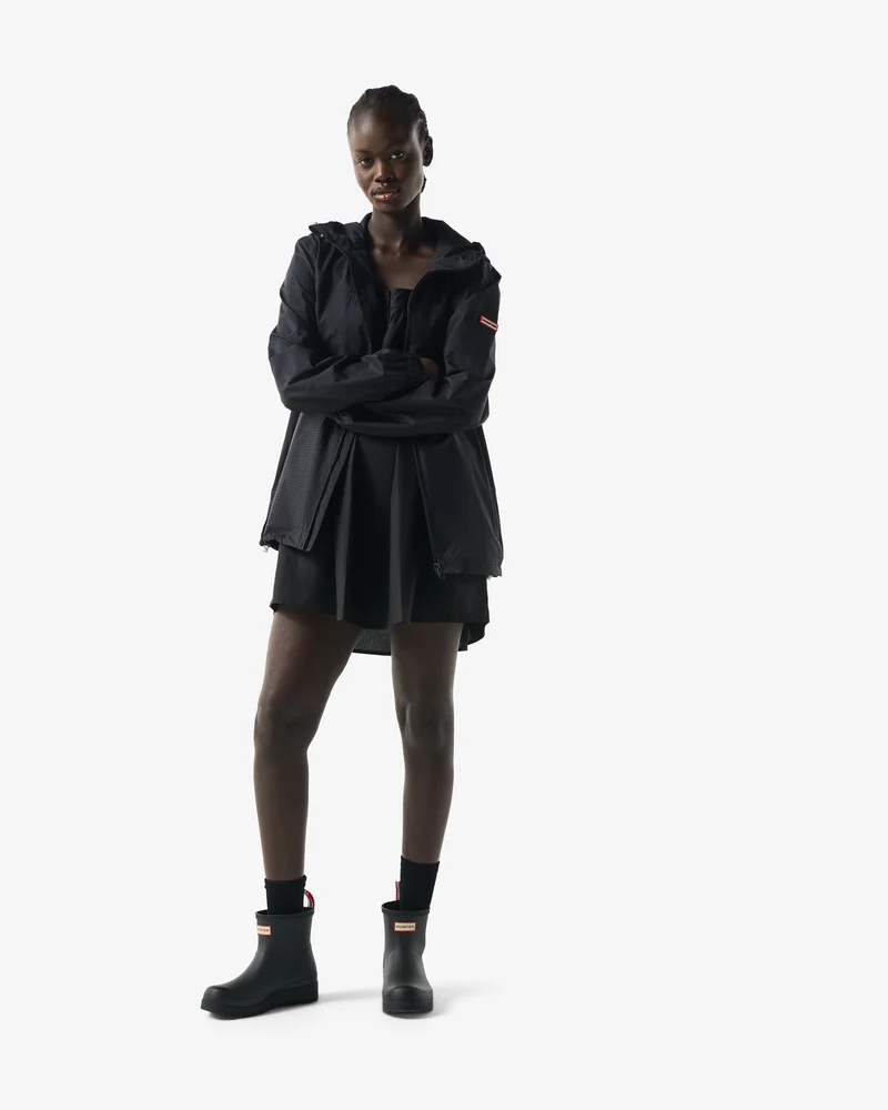 Play Shell Regenjacke Schwarz (Unisex)