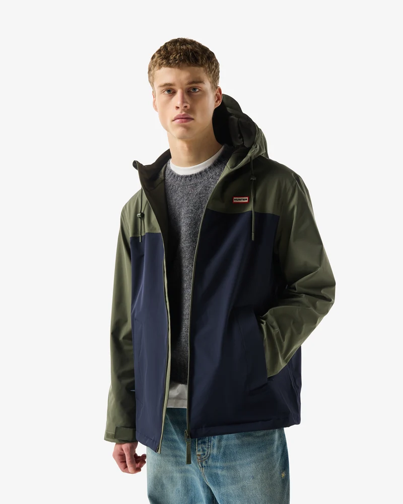 Originals Regenjacke Dunkelgrün/Dunkelblau (Herren)