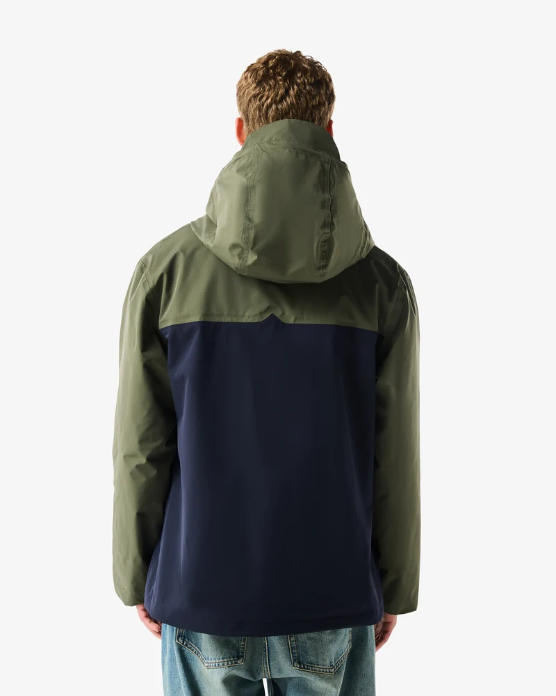 Originals Regenjacke Dunkelgrün/Dunkelblau (Herren)