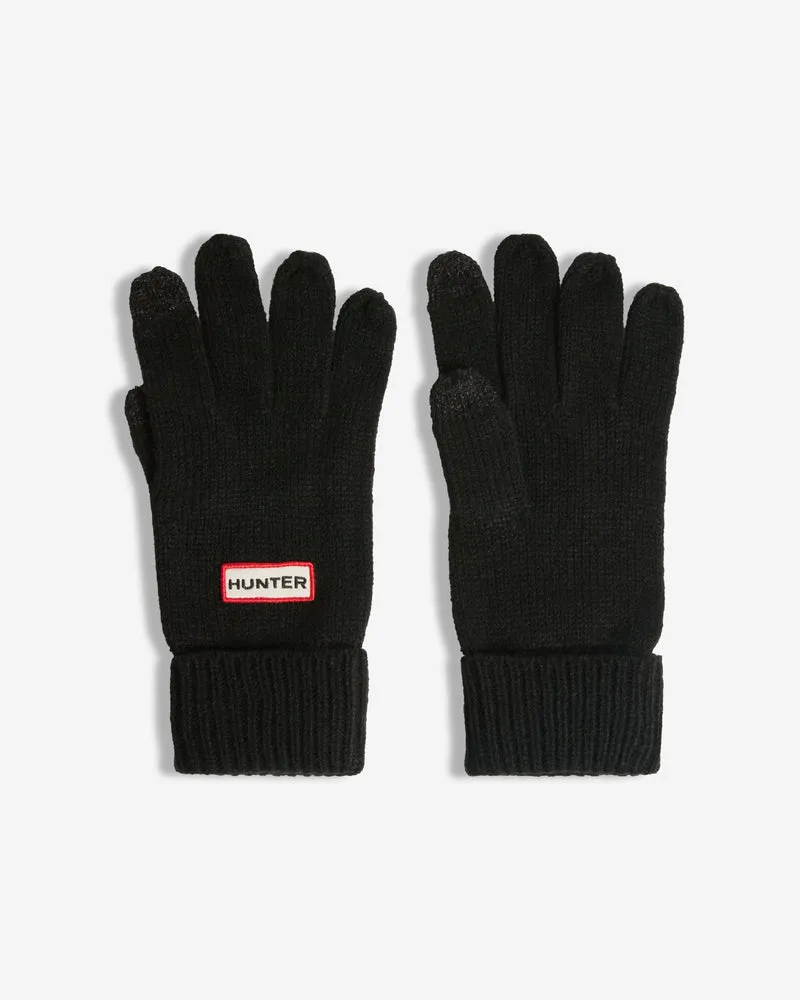 Anagach Mütze/Handschuhe-Set Schwarz (Unisex)