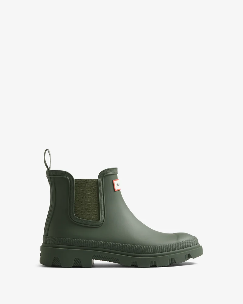 Downpour Chelsea Gummistiefel Dunkelgrün (Unisex)