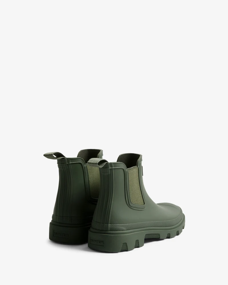 Downpour Chelsea Gummistiefel Dunkelgrün (Unisex)