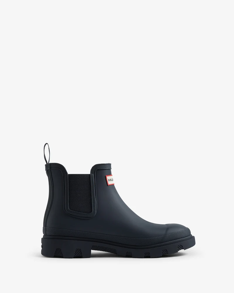 Downpour Chelsea Gummistiefel Dunkelblau (Unisex)