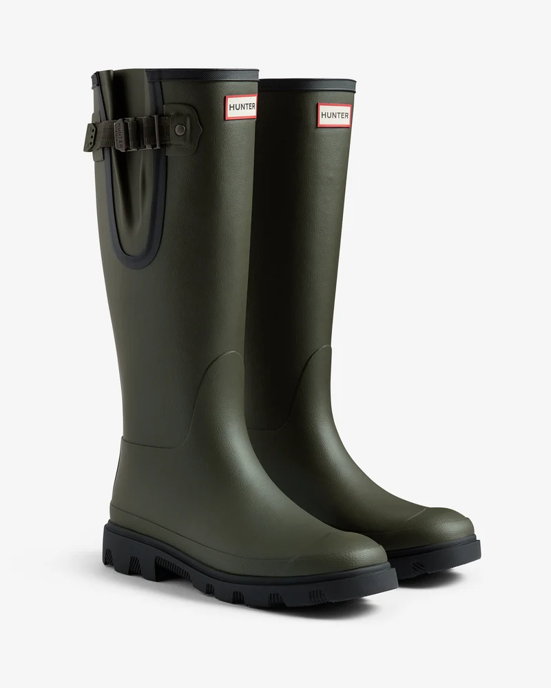 Downpour Field Adjustable Gummistiefel Dunkelgrün (Unisex)