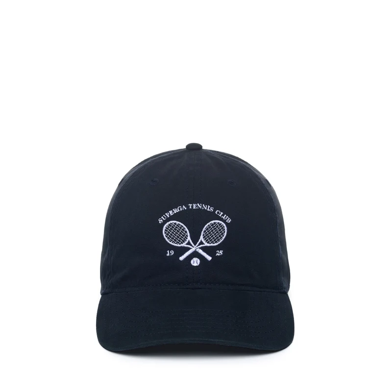 TENNIS MATCH CAP - Headwear - Cap - Unisex - Navy-White Avorio