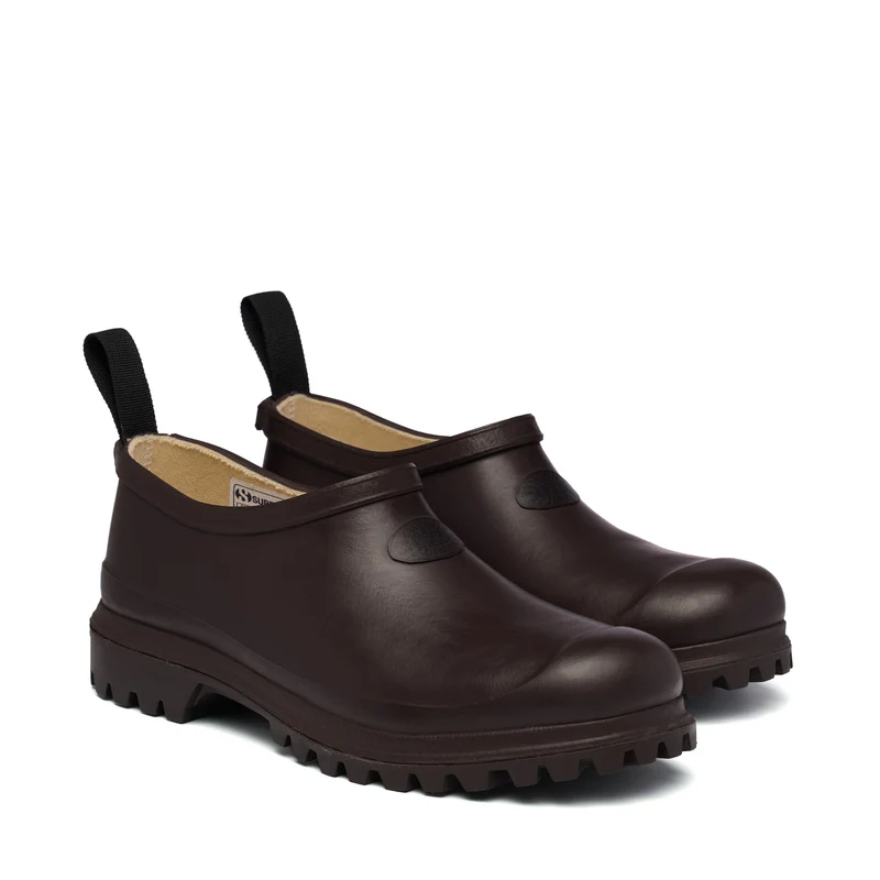 809 RUBBER MULE - Rubber Boots - Low Cut - Unisex - Brown Dark-NON UTILIZZARE