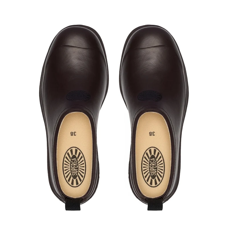 809 RUBBER MULE - Rubber Boots - Low Cut - Unisex - Brown Dark-NON UTILIZZARE