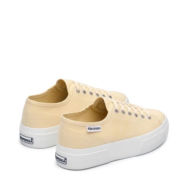 3740 PLATFORM LEGGERA - Lady Shoes - Wedge - Woman - Beige Lt Eggshell