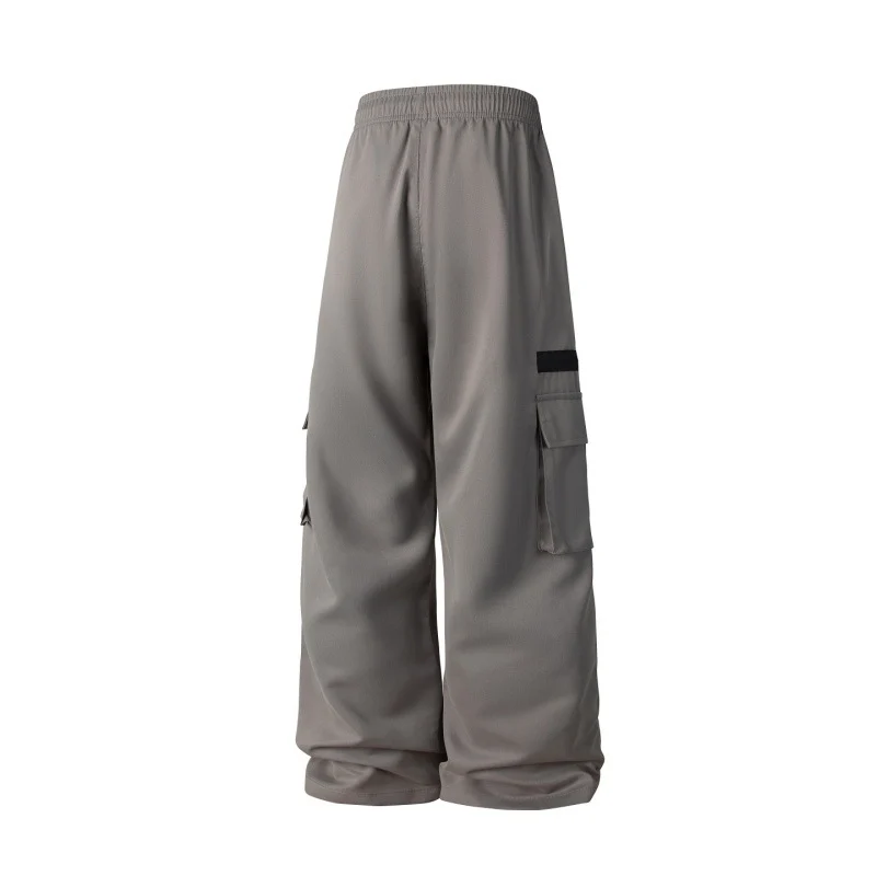 Herren Weite Cargo-Hose im Oversize-Schnitt mit elastischem Tunnelzugbund und Multifachtaschen Nord Taschen