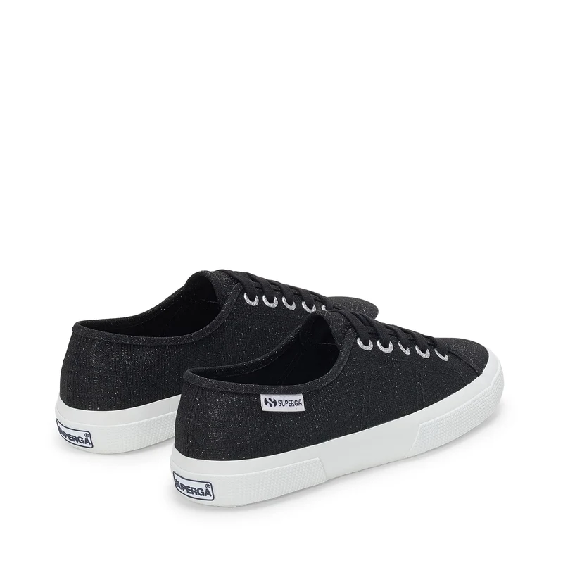 3750 JERSEY LAME LEGGERA - Le Superga - Low Cut - Woman - Black