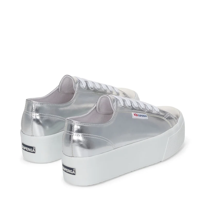 2790 MIRROR SYNTHETIC MATERIAL - Lady Shoes - Wedge - Woman - Silver