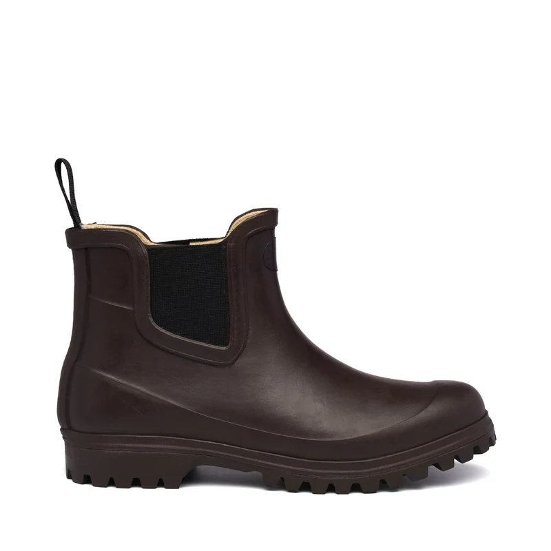 798 RUBBER BOOTS MID - Rubber Boots - Mid Cut - Woman - Brown Dark-NON UTILIZZARE