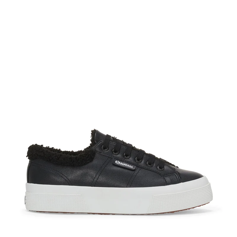 2740 PLATFORM VEGAN MATERIAL - Lady Shoes - Wedge - Woman - Black
