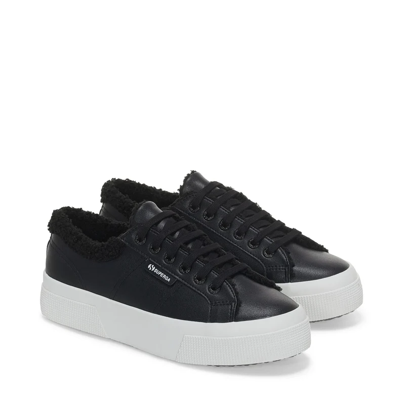 2740 PLATFORM VEGAN MATERIAL - Lady Shoes - Wedge - Woman - Black