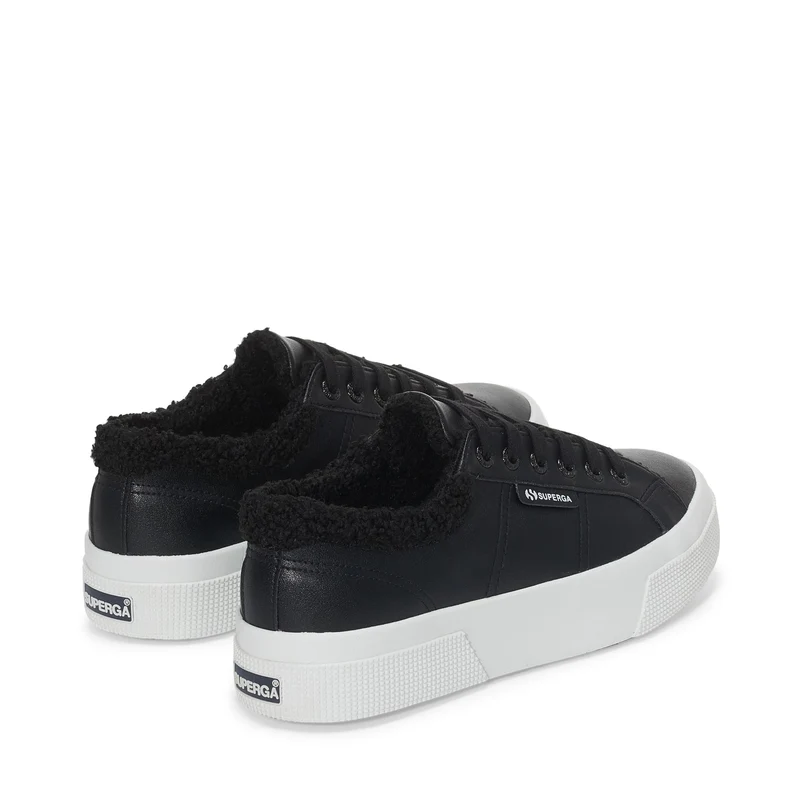 2740 PLATFORM VEGAN MATERIAL - Lady Shoes - Wedge - Woman - Black