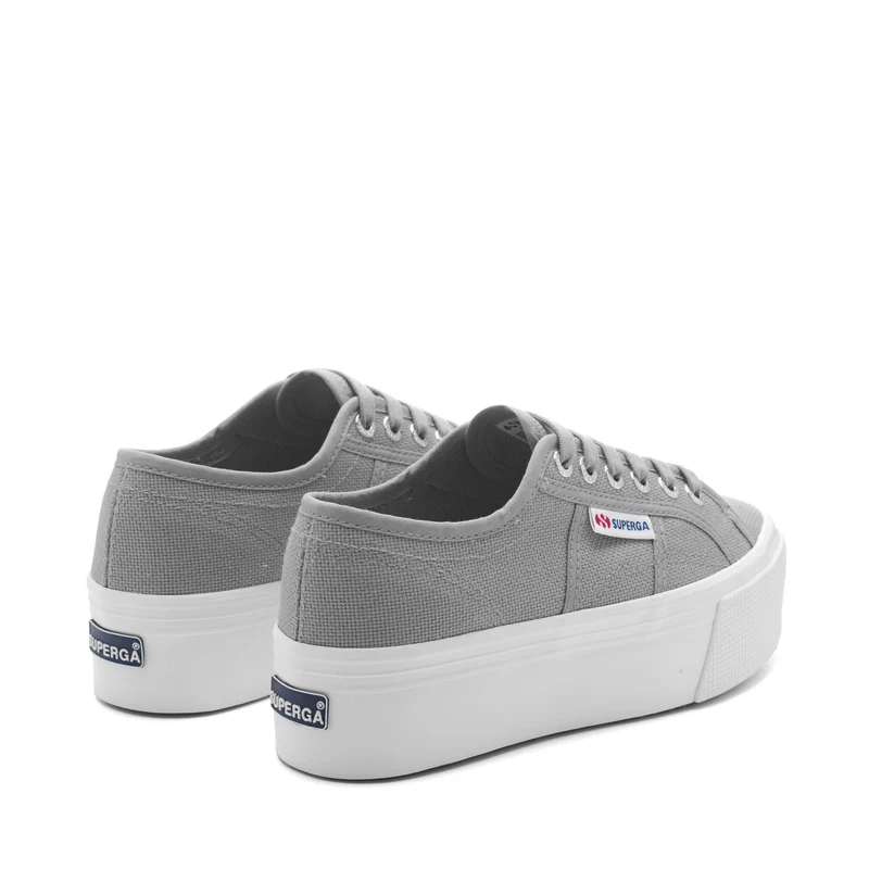 2790 PLATFORM - Lady Shoes - Wedge - Woman - Grey Md-FAvorio